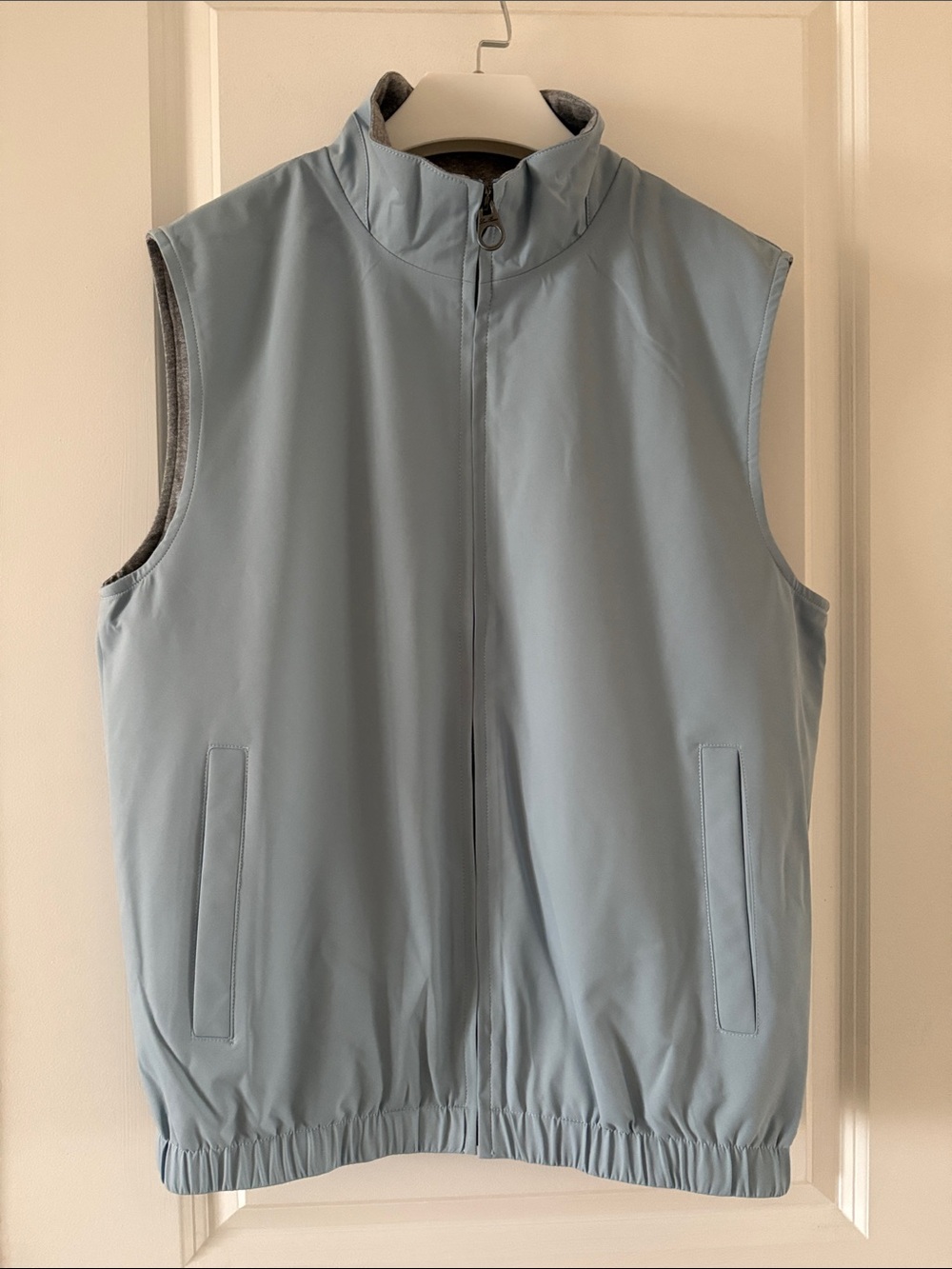 Loro Piana Sleeveless Zip Vest unisex style
